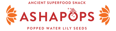 popped water lily seeds ashapops superfood snack